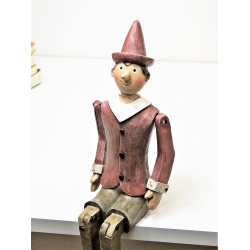 Figurka Pinokio siedzący M
