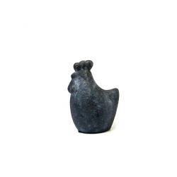 Kura Kurka ceramiczna czarna 11cm