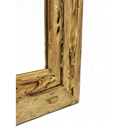 Lustro z drewna tekowego  180 x 80cm