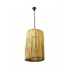 Lampa wisząca drewniana BOHO 50cm
