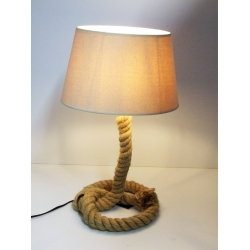 Lampka nocna mała naturalny sznur 53 cm