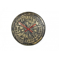 Zegar betonowy kompas/busola 63 cm