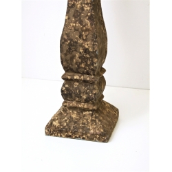 Świecznik Rustykalny betonowo-gipsowy kolumna 49cm