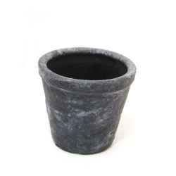 Osłonka ceramiczna betonowa Vintage XS czarna