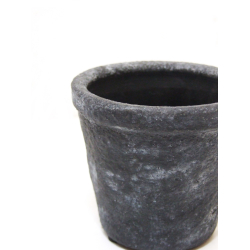 Osłonka ceramiczna betonowa Vintage XS czarna