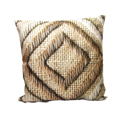 Poduszka Dekoracyjna Nadruk 3D Plecione Boho 45x45cm