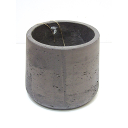 Osłonka ceramiczna betonowa Vintage Szary Brąz