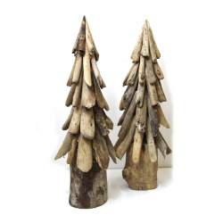 Choinka z surowego drewna 50cm