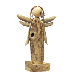 Anioł z surowego drewna duży 50cm