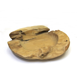 Misa z drewna tekowego surowa 40cm