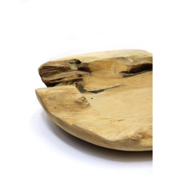 Misa z drewna tekowego surowa 40cm