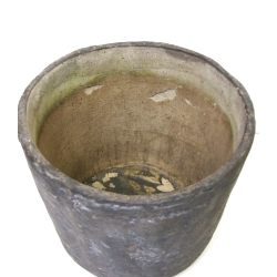 Donica osłonka betonowa w kolorach ziemi 19x21