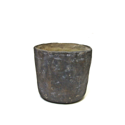 Donica osłonka betonowa w kolorach ziemi 19x21