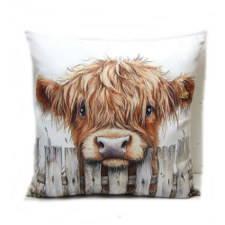 Poduszka Dekoracyjna Krowa Byk 3D 45x45 Kolor