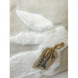 Poduszka dekoracyjna Zając Beżowa 50x30cm