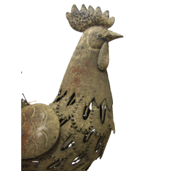 Kogut metalowy Art Vintage 43cm