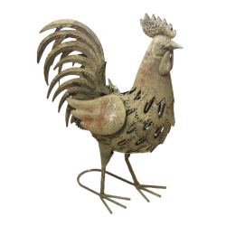 Kogut metalowy Art Vintage 43cm