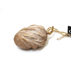 Jajo ceramiczne Dekor betonowe Różowo Złote Wiszące