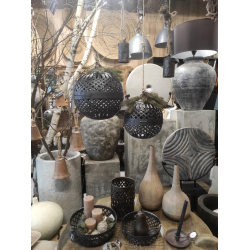 Lampion metalowy Kula 20cm