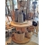 Wazon betonowy vintage metaliczny 40cm