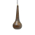 Lampa wisząca drewniana Japandi 40cm