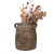 Wazon ceramiczny gliniany rustykalny z uszami XL