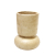 Wazon betonowy ceramiczny Kremowy Beżowy Boho 22cm