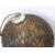 Bombka ceramiczna rustykalna stare złoto 20cm XXL