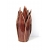 Wazon ceramiczny - kwiat brązowy 39cm