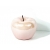 Jabłko ceramiczne pudrowy róż 17 cm