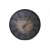 Zegar drewniany ciemny brąz 70cm