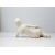 Figurka ceramiczna leżąca kobieta