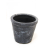 Osłonka ceramiczna betonowa Vintage XS czarna