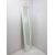 Wąskie lustro dekoracyjne w białej ramie 121 x 22 cm