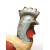 Kogut figurka drewno metal z recyclingu 33cm
