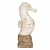 Konik Morski ceramiczny szkliwiony Biały 43cm